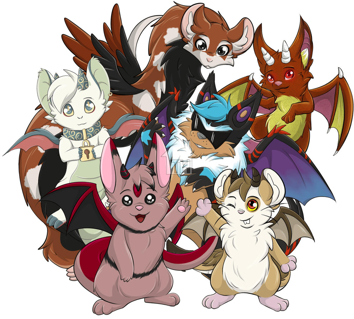 Family photo of the Dramsters Discord