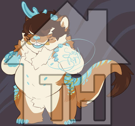 🎁 Chomky Owned by FluffyMilo Art by: SlasherBud