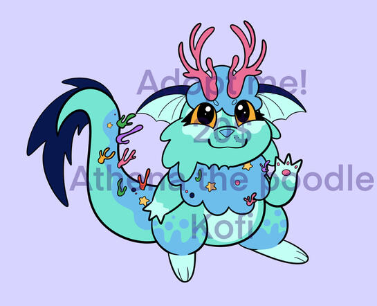 Sea foam coral dramster by Athena